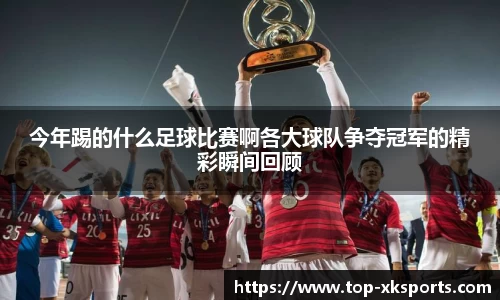 今年踢的什么足球比赛啊各大球队争夺冠军的精彩瞬间回顾